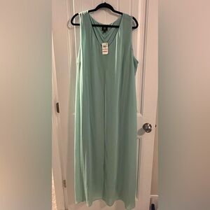 JM Collection Green Dress XXL